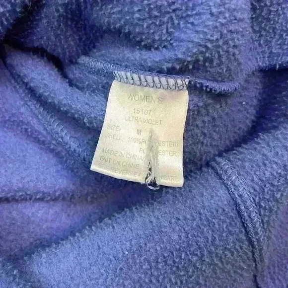 Women’s Woolrich Full Zip Fleece Jacket Size M - Picture 6 of 12